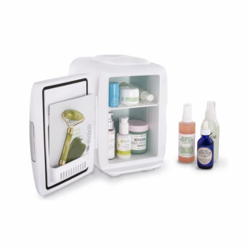 Cooluli Classic 4 Liter Portable Compact Mini Fridge - White Perspective: bottom