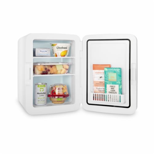 Cooluli Infinity 10 Liter Portable Compact Mini Fridge - White Perspective: bottom