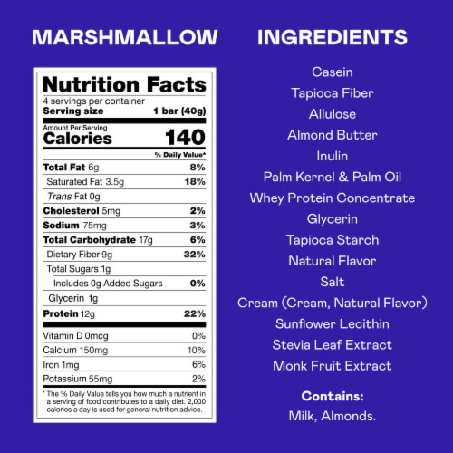 Magic Spoon® High-Protein Gluten-Free Marshmallow Cereal Treat Bar Perspective: bottom