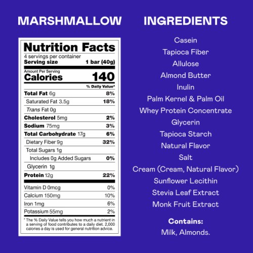 Magic Spoon® High-Protein Gluten-Free Marshmallow Cereal Treat Bars Perspective: bottom