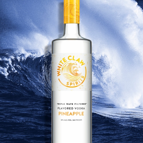 White Claw Hard Spirits Pineapple Flavored Vodka Perspective: bottom