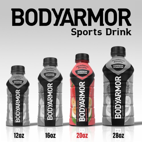 BODYARMOR® Sports Drink Orange Mango Bottles Perspective: bottom