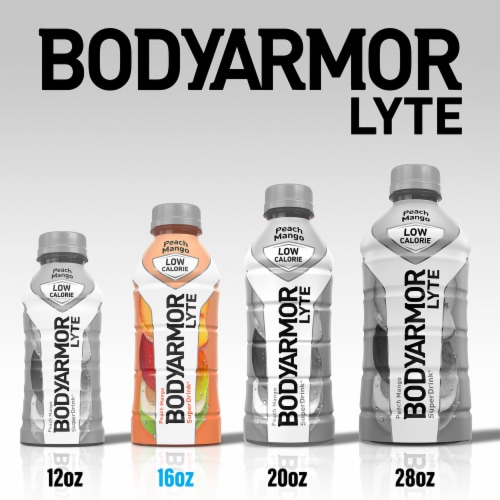 BODYARMOR® Lyte Strawberry Banana Sports Drink Bottle Perspective: bottom