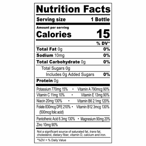 BODYARMOR® Lemon Lime Zero Sugar Sports Drink Bottles Perspective: bottom