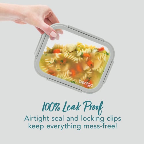Bentgo® Leak-Proof Glass Food Storage Set Perspective: bottom