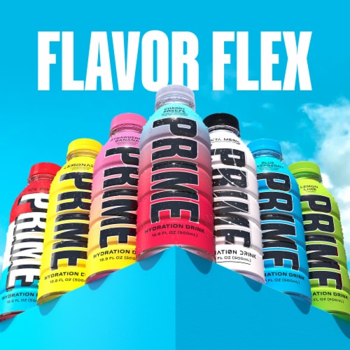 Prime Hydration Cherry Freeze Sports Drink Bottle Perspective: bottom