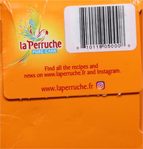 La Perruche Pure Cane Sugar Rough Cut Cubes Perspective: bottom
