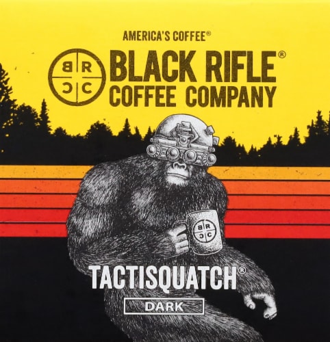 Black Rifle® Coffee Company Tactisquatch™ Dark Roast K-Cup Coffee Pods Perspective: bottom