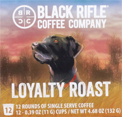 Black Rifle Loyalty Light Roast K-Cup Coffee Pods Perspective: bottom
