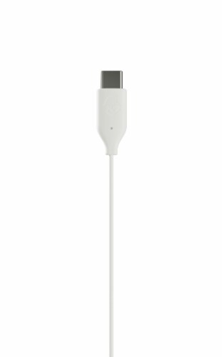 Skullcandy Jib with Microphone Wired Earbuds - USB-C White Perspective: bottom