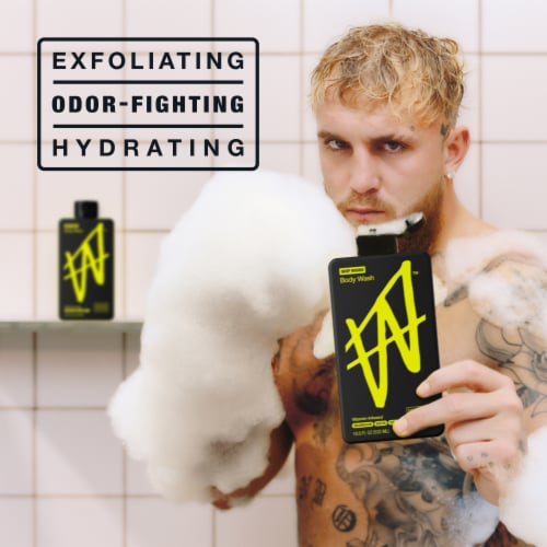 W by Jake Paul Exfoliating Body Wash Deep Woods Perspective: bottom