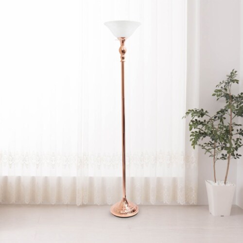 Gold torchiere clearance floor lamp