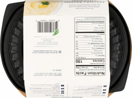 Kevin's Natural Food Homestyle Gluten Free Mashed Potatoes Perspective: bottom