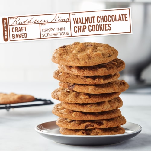 Tate's Bake Shop Walnut Chocolate Chip Cookies Perspective: bottom