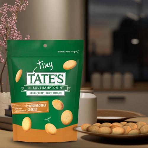 Tate's Bake Shop Tiny Snickerdoodle Cookie Perspective: bottom