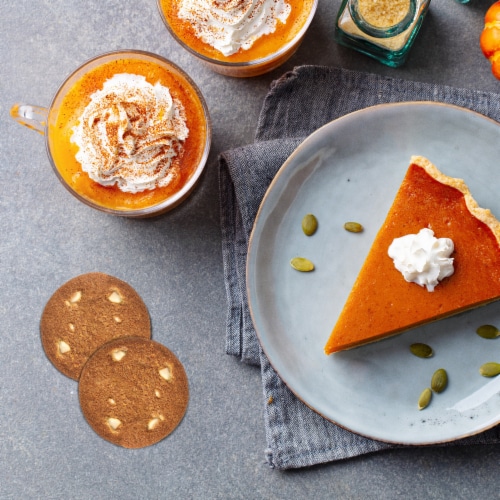 Tate's Bake Shop Pumpkin Spice Cookies With White Chocolate Chips Limited Edition Perspective: bottom