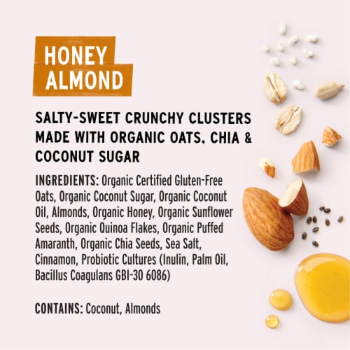 Purely Elizabeth Honey Almond Ancient Grain Granola Perspective: bottom
