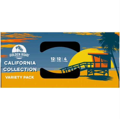 Golden Road Brewing California Classics Variety Craft Beer Perspective: bottom