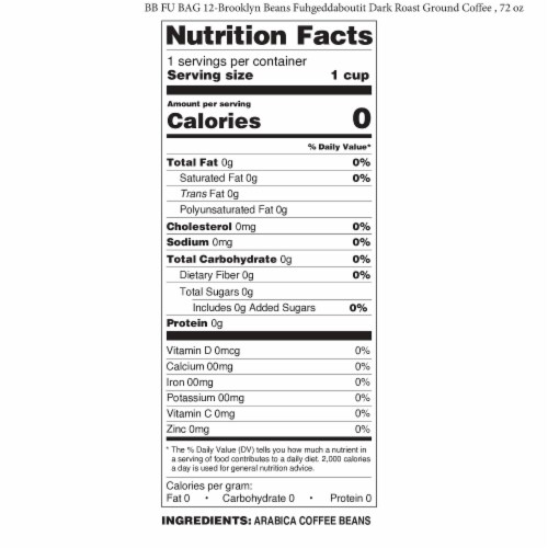 Andes Chocolate Mint Flavored, Medium Roast, Ground Coffee , Six bags - 12 ounces each Perspective: bottom