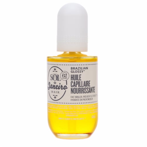 Sol de Janeiro Brazilian Glossy Nourishing Anti-Frizz Hair Oil 1.96 oz Perspective: bottom
