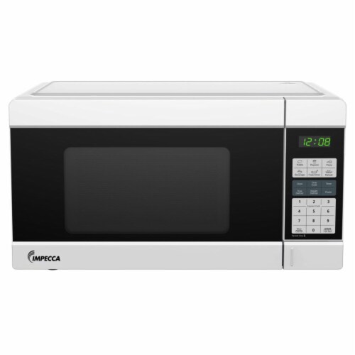 Impecca 1 1 Cu Ft Microwave Oven 1000 Watts White 1 Foods Co 
