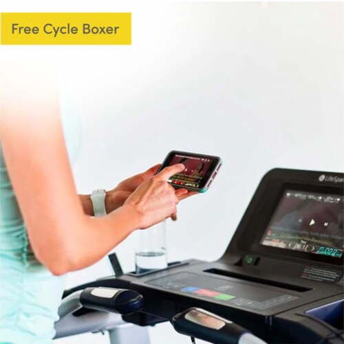 Lifespan Fitness TR5500iM Folding Treadmill w/ Charger & Speaker, 1
