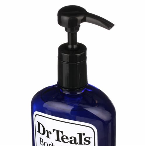 Dr Teal's Pure Epsom Salt Body Wash, Detoxify & Energize 24 oz Perspective: bottom