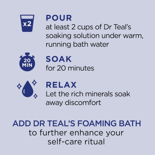 Dr Teal's® Unscented Pure Epsom Salt Perspective: bottom
