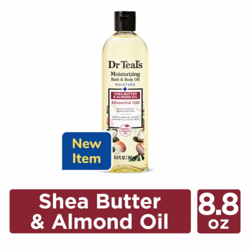 Dr. Teal's® Moisturizing Shea Butter Bath & Body Oil Perspective: bottom