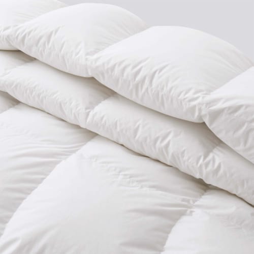 Made in Germany 800 Fill Power Luxurious European White Down Comforter Heavy Weight King QFC