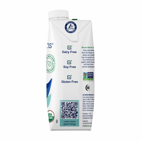 Kate Farms® Standard 1.4 Oral Supplement Plain Perspective: bottom