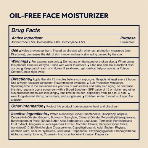Dollar Shave Club Oil-Free Moisturizer SPF 30 Perspective: bottom