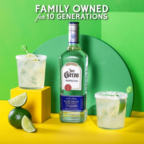 Jose Cuervo Especial Silver Tequila Perspective: bottom