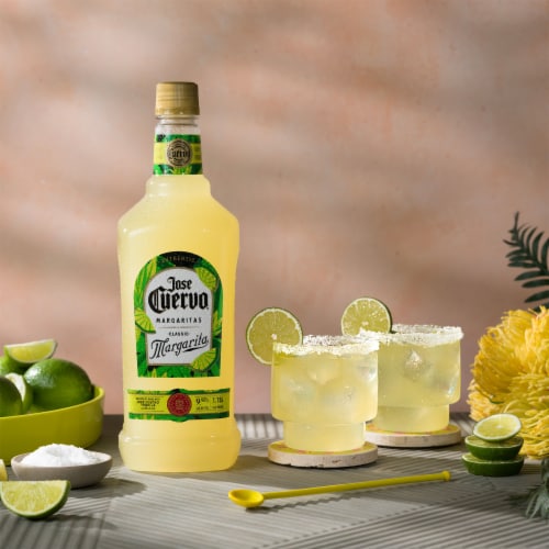 Jose Cuervo Authentic Margarita Classic Lime Prepared Cocktails Ready To Serve Perspective: bottom