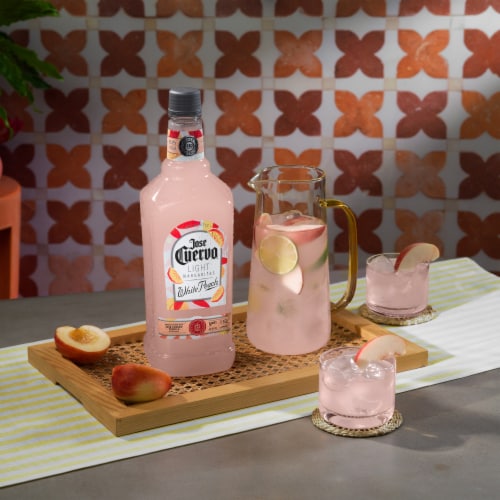 Jose Cuervo Authentic Margarita White Peach Light Prepared Cocktails Ready To Serve Perspective: bottom