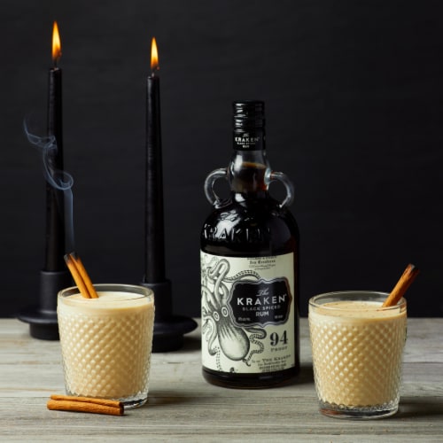 Kraken Rum 94 Proof Perspective: bottom