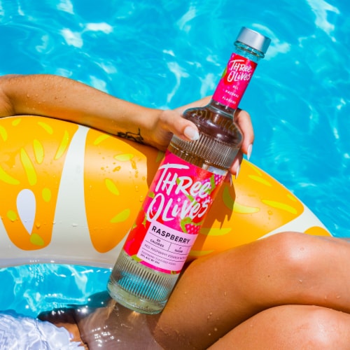 Three Olives Vodka Raspberry Perspective: bottom