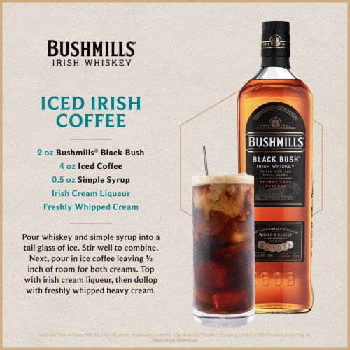 Bushmills® Black Bush® Irish Whiskey Perspective: bottom