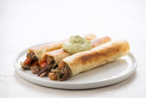 Home Chef® Meal Kit Argentinean Steak Flautas With Avocado Crema Perspective: bottom