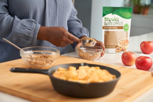Truvia Sweet Complete Brown Calorie-Free Sweetener with the Stevia Leaf, 14oz Bag Perspective: bottom
