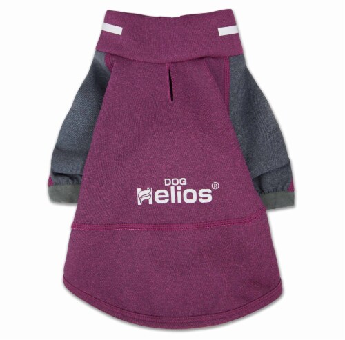 Dog Helios Eboneflow Mediumweight Flexible And Breathable Performance Dog Yoga T-Shirt Perspective: bottom