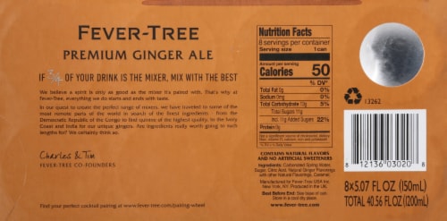 Fever Tree Premium Ginger Ale Perspective: bottom