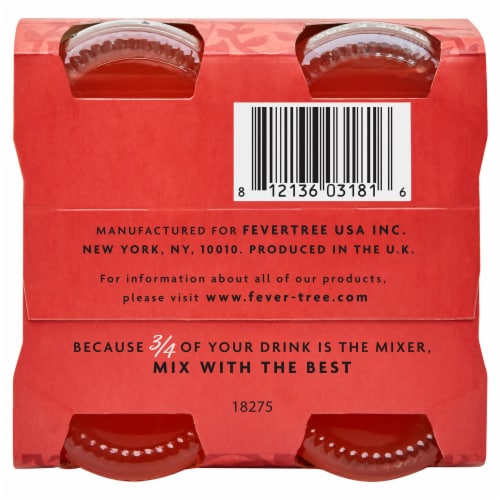 Fever-Tree Blood Orange Ginger Beer Perspective: bottom