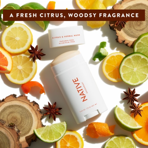 Native Citrus & Herbal Deodorant Perspective: bottom