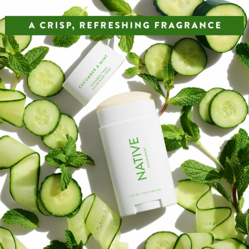 Native Cucumber & Mint Deodorant Perspective: bottom