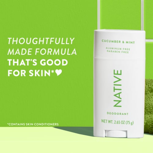 Native Cucumber & Mint Deodorant Perspective: bottom