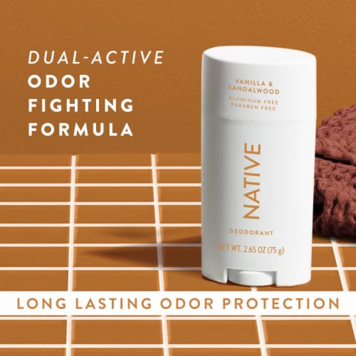 Native Vanilla & Sandalwood Deodorant Perspective: bottom