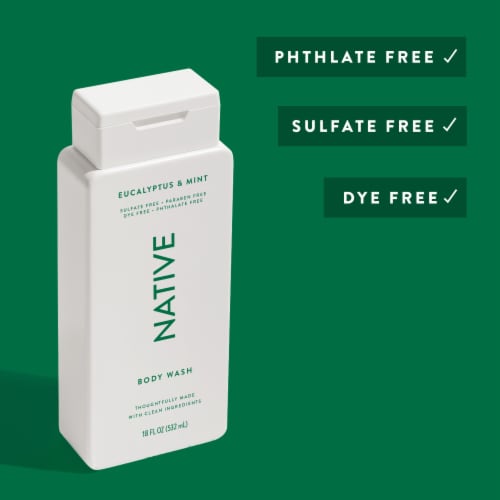 Native Body Wash with Eucalyptus & Mint Perspective: bottom