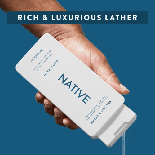 Native Body Wash with Sea Salt & Cedar Perspective: bottom