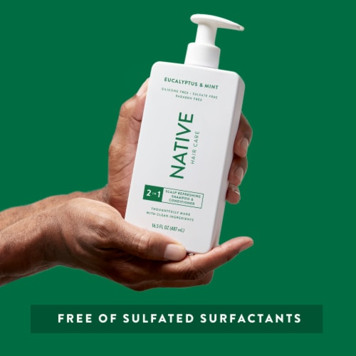 Native Eucalyptus & Mint 2-in-1 Shampoo & Conditioner Perspective: bottom